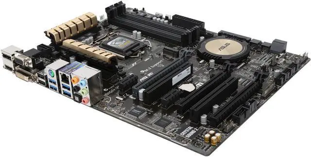 Alt view image 9 of 14 - ASUS Z97-A Z97 ATX Motherboard LGA 1150 Intel Gen 4 & 5 M.2 SLI A