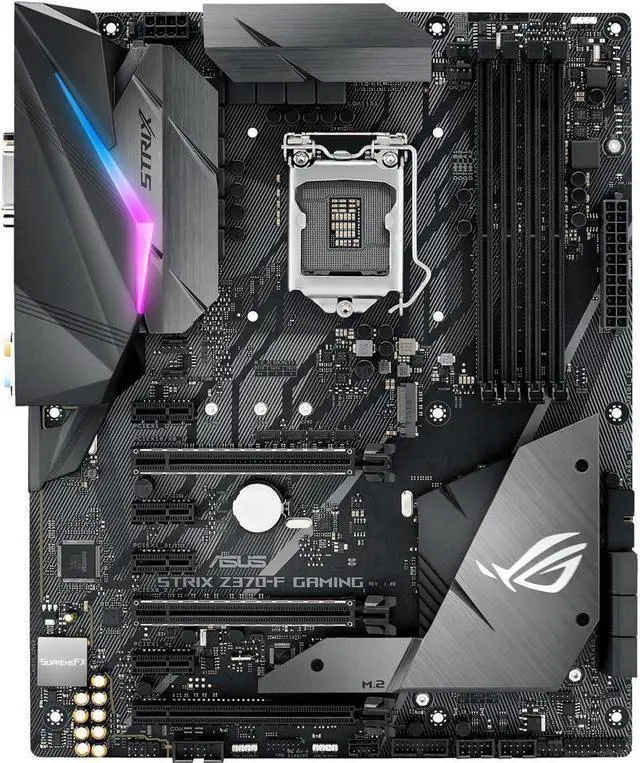 Main image of ASUS ROG Strix Z370-F Gaming LGA 1151 (300 Series) Intel Z370 HDMI SATA 6Gb/s USB 3.1 ATX Intel Motherboard