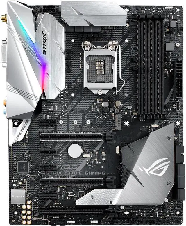 Alt view image 2 of 3 - ASUS ROG STRIX Z370-I GAMING LGA1151 DDR4 DP HDMI M.2 Z370 mini-ITX Motherboard