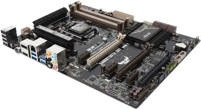 Main image of ASUS SABERTOOTH Z97 MARK2 LGA 1150 Intel Z97 HDMI SATA 6Gb/s USB 3.0 ATX Intel Motherboard