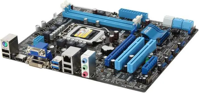 Main image of ASUS P8H67-M LE (REV 3.0) LGA 1155 Intel H67 HDMI SATA 6Gb/s USB 3.0 Micro ATX Intel Motherboard