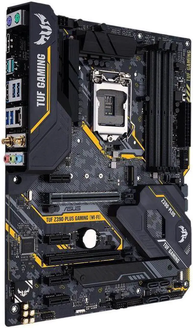 Alt view image 6 of 6 - ASUS TUF Z390-Plus Gaming (Wi-Fi) LGA 1151 (300 Series) Intel Z390 HDMI SATA 6Gbs USB 3.1 ATX Intel Motherboard