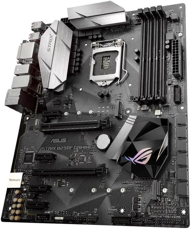 Main image of ASUS ROG STRIX B250F GAMING LGA 1151 Intel B250 HDMI SATA 6Gb/s USB 3.1 USB 3.0 ATX Motherboards - Intel