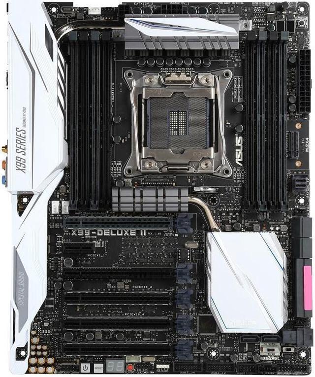 Refurbished: ASUS X99-DELUXE II LGA 2011-v3 Intel X99 SATA 6Gb/s USB 3.1  ATX Intel Motherboard - Newegg.com