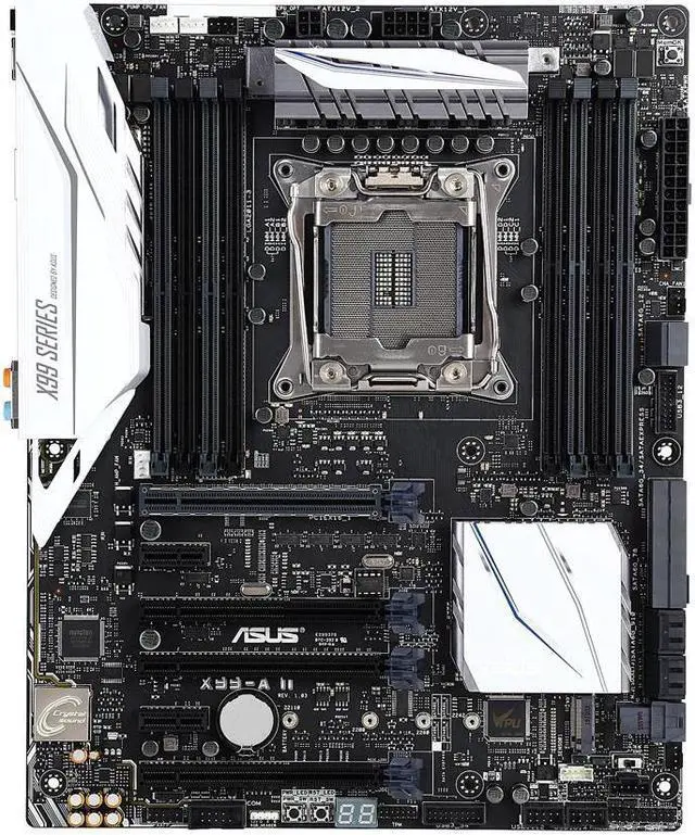Main image of ASUS X99-A II LGA 2011-v3 Intel X99 SATA 6Gb/s USB 3.1 USB 3.0 ATX Intel Motherboard