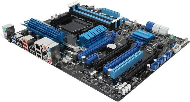 Main image of ASUS M5A99FX PRO R2.0 AM3+ AMD 990FX + SB950 SATA 6Gb/s USB 3.0 ATX AMD Motherboard with UEFI BIOS