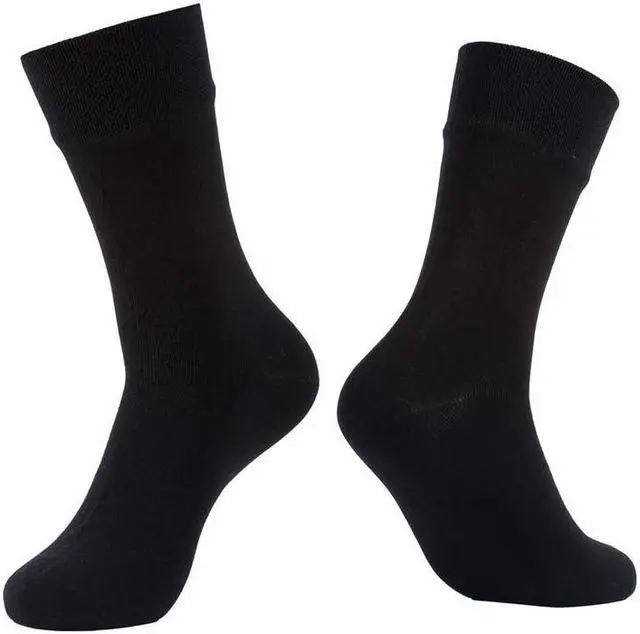 Main image of RANDY SUN Thin Breathable Waterproof Socks Mid-calf Hiking Running Cycling Outdoor Men Women Socks Black