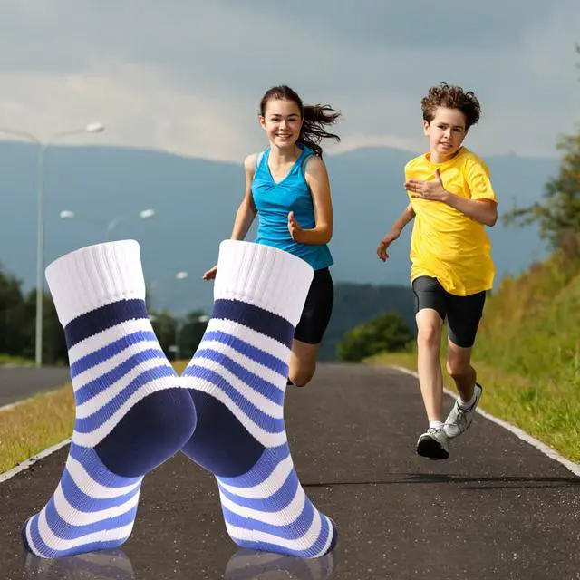 Alt view image 2 of 7 - RANDY SUN Breathable Waterproof Socks Boys Outdoor Sports Sock For Hiking/Ski/Fishing