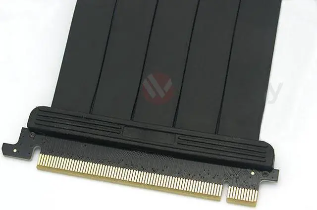 Alt view image 4 of 6 - PCIE16ES30 - 300mm PCI-E 3.0 x16 High Quality EMI Shielded Extender Riser Cable - Straight, Extended with No Transmission Speed Loss, Mounting Gaming/GPU Support up to 3.0/16GB. OEM/ODM Welcome!
