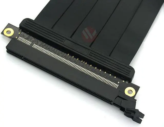 Alt view image 3 of 6 - PCIE16ES30 - 300mm PCI-E 3.0 x16 High Quality EMI Shielded Extender Riser Cable - Straight, Extended with No Transmission Speed Loss, Mounting Gaming/GPU Support up to 3.0/16GB. OEM/ODM Welcome!