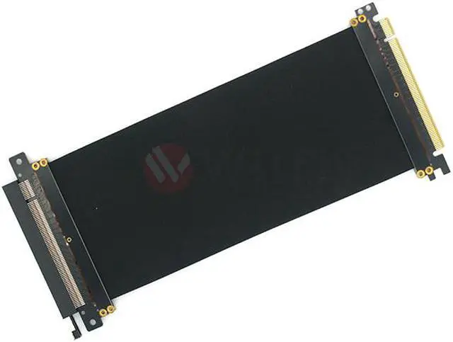 Alt view image 3 of 5 - PCIE16S20 - 200mm PCI-E 3.0 x16 High Quality Flexible EMI Shielded Extender Riser Cable -  Straight, Wide Range Vertical Mounting Gaming / GPU Support up to 3.0/16GB. OEM/ODM Welcome!