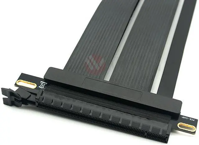 Alt view image 4 of 4 - PCIE16ES30-V4 - 300mm PCI-E 4.0 x16 High Quality Flexible EMI Extender Riser Cable - Straight, Extended with No Transmission Speed Loss, Mounting Gaming/GPU Support up to 4.0/16GB. OEM/ODM Welcome!