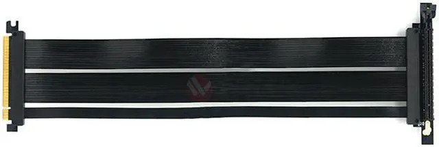 Alt view image 4 of 4 - PCIE16EL60-V4 600mm PCI-E 4.0 x16 High Quality Extender Riser Cable - Left Angled, Extended with No Transmission Speed Loss, Vertical Mounting Gaming/GPU Support up to 4.0/16GB. OEM/ODM Welcome!