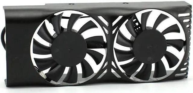 Main image of For MSI GeForce GTX 1050 2GT LP Graphics Card Cooling Double Fan With Frame 2pin