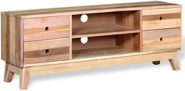 Alt view image 7 of 15 - vidaXL TV Cabinet Solid Reclaimed Wood