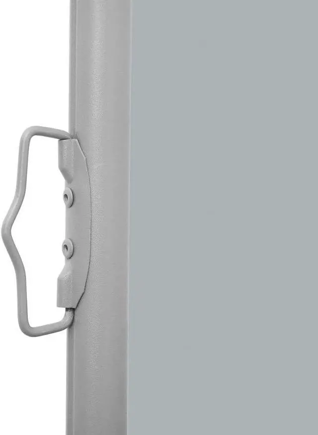 Alt view image 13 of 13 - vidaXL Retractable Side Awning Folding Privacy Screen Anthracite 55.1"x236.2"