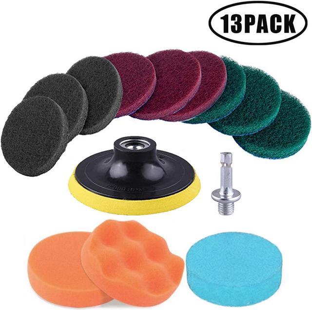 Bathroom Cleaning Power Scrubber Scouring Pad Kit (part number