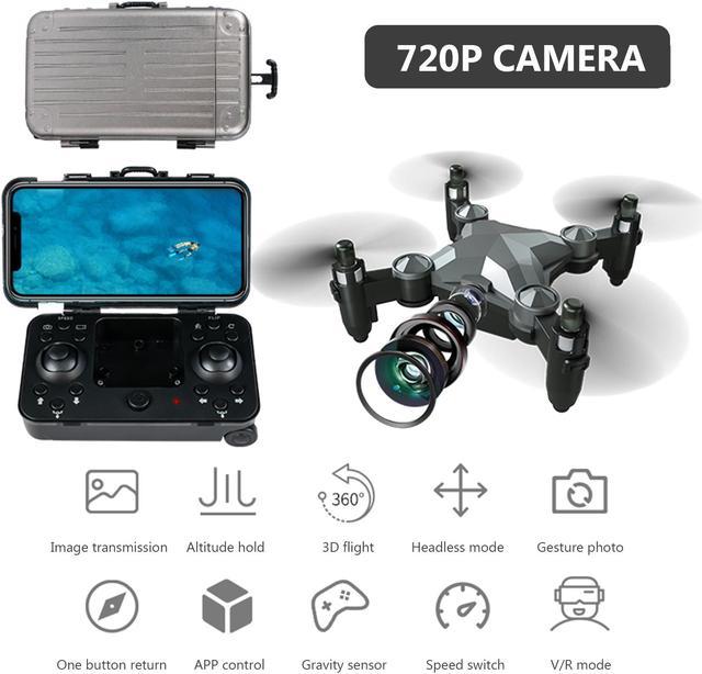 Mini Drone With Camera WiFi Fpv Altitude Hold Headless Mode 2.4G – Kids Toys