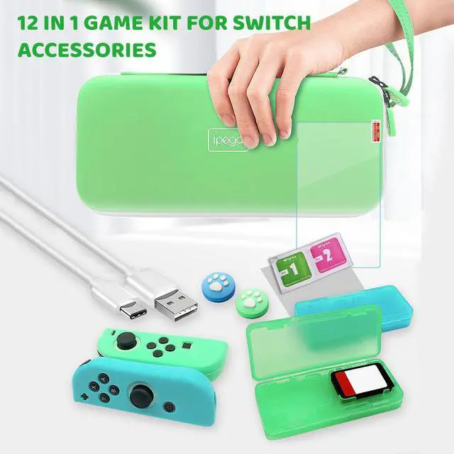 Joy Con Nintendo Switch Accessory Set Accessories Kit Bundle For