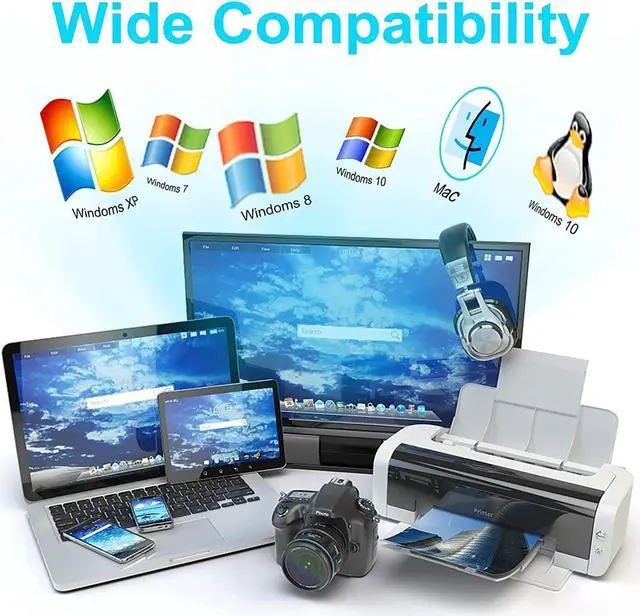 Alt view image 6 of 7 - HDMI KVM Switch 2 Monitors 2 Computers 4K 60HZ, 2 PC 2 Monitor Switch, HDMI KVM Switch Dual Monitor, USB Switch 2 in 2 Out with Cables, Support USB 3.0,HDCP2.2, Hotkey,Extended And Mirror Display
