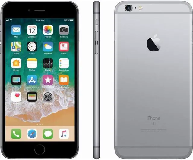 Alt view image 4 of 5 - Apple iPhone 6s Plus A1687 (Fully Unlocked) 128GB Space Gray
