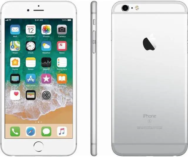 Alt view image 4 of 4 - Apple iPhone 6s Plus A1687 (Fully Unlocked) 128GB Silver
