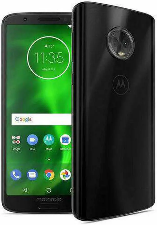 Main image of Motorola Moto G6 XT1925-12 (Verizon Unlocked) 32GB Black Smartphone