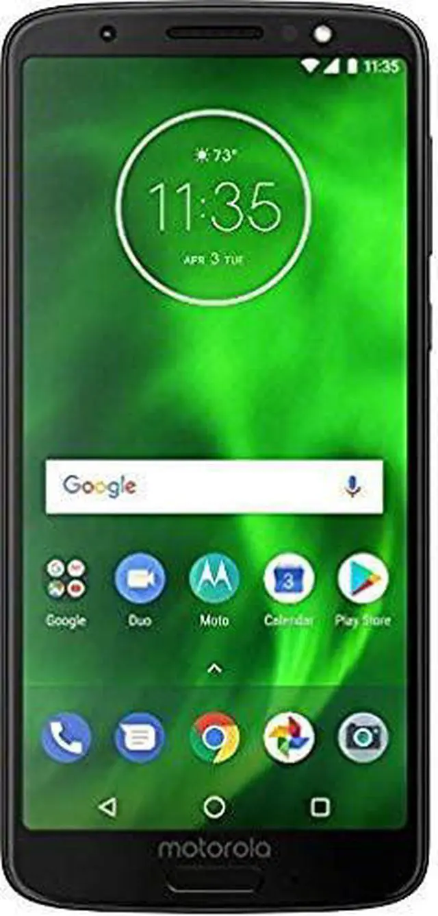 Alt view image 2 of 4 - Motorola Moto G6 XT1925-12 (Verizon Unlocked) 32GB Black Smartphone