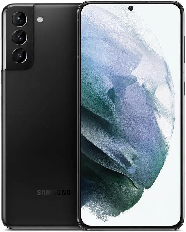 Main image of Samsung Galaxy S21+ Plus 5G G996U (Fully Unlocked) 128GB Phantom Black Smartphone