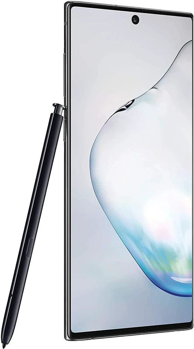 Alt view image 2 of 5 - Samsung Galaxy Note 10 N970U (Fully Unlocked) 256GB Aura Black Smartphone (Grade C)