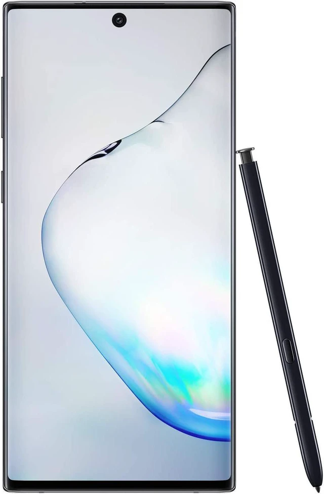 Alt view image 3 of 5 - Samsung Galaxy Note 10 N970U (Fully Unlocked) 256GB Aura Black Smartphone (Grade C)