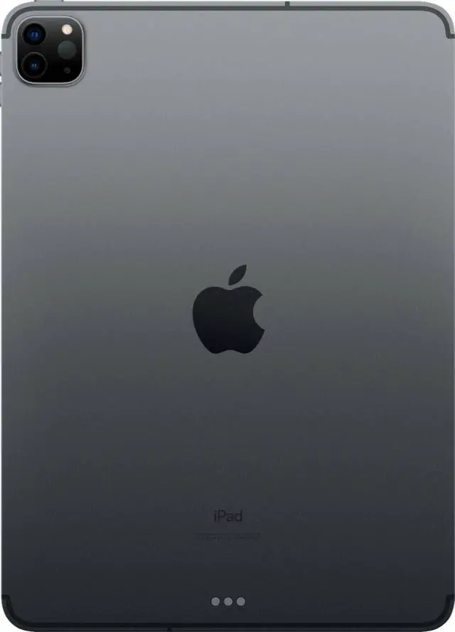 Alt view image 3 of 4 - Apple iPad Pro 11" (2020) A2068 (WiFi + Cellular Unlocked) 128GB Space Gray