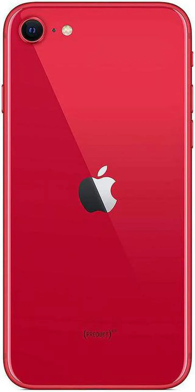 Alt view image 4 of 4 - Apple iPhone SE (2nd Gen) A2275 (Fully Unlocked) 128GB Red