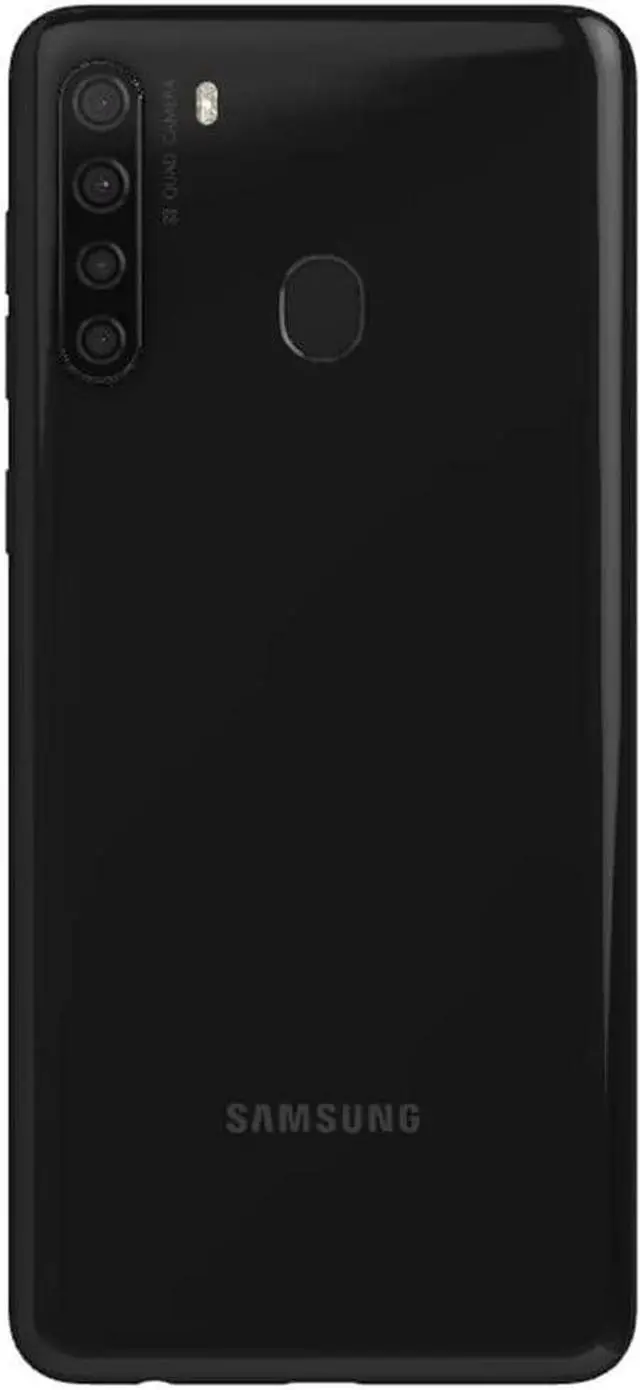 Alt view image 3 of 4 - Samsung Galaxy A21 S215DL (Tracfone Only) 32GB Black