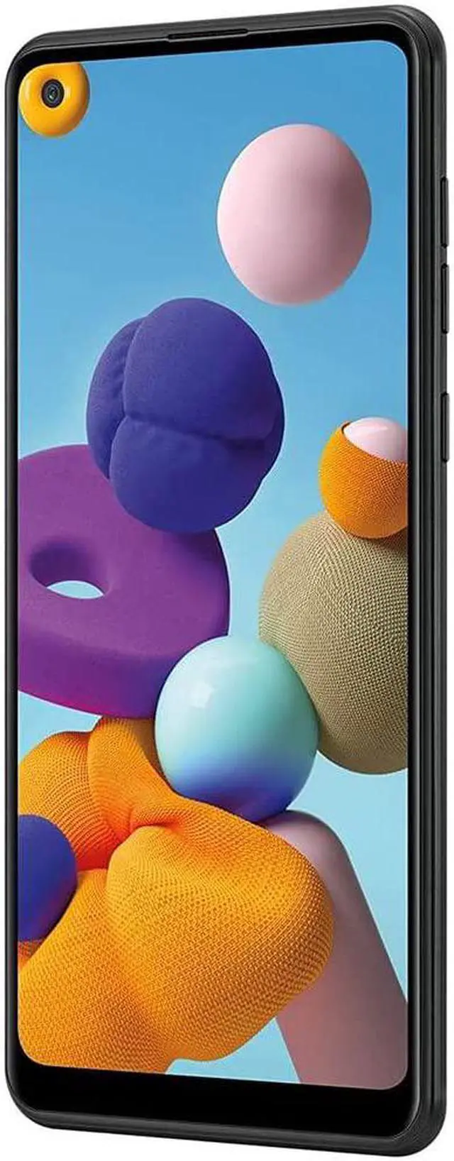 Alt view image 4 of 4 - Samsung Galaxy A21 S215DL (Tracfone Only) 32GB Black