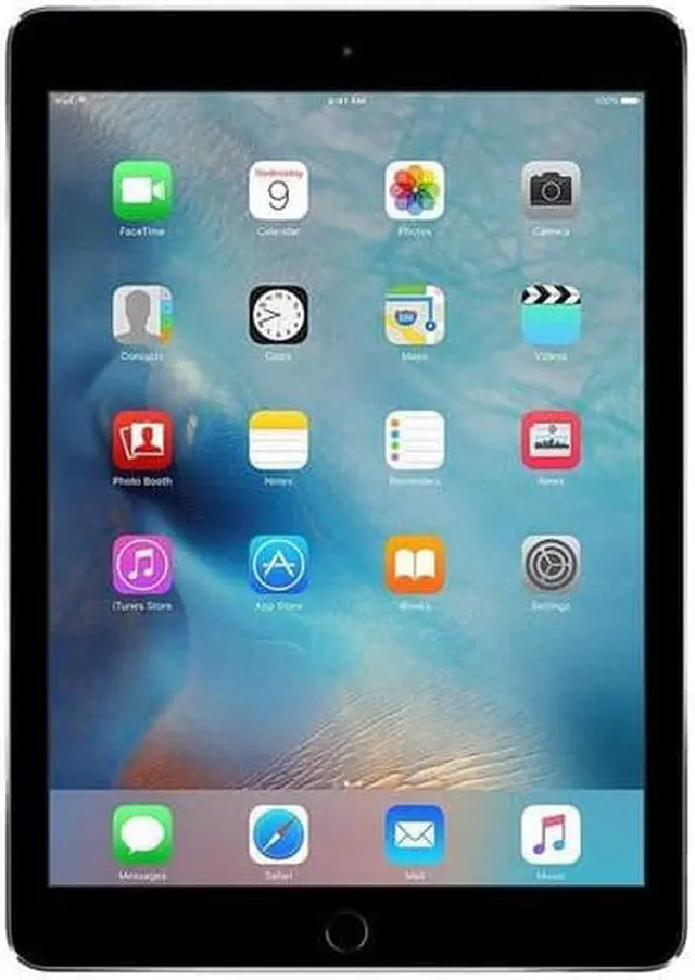 Alt view image 2 of 4 - Apple iPad Air 2 A1566 (WiFi) 128GB Space Gray