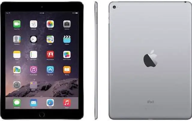 Alt view image 4 of 4 - Apple iPad Air 2 A1566 (WiFi) 128GB Space Gray