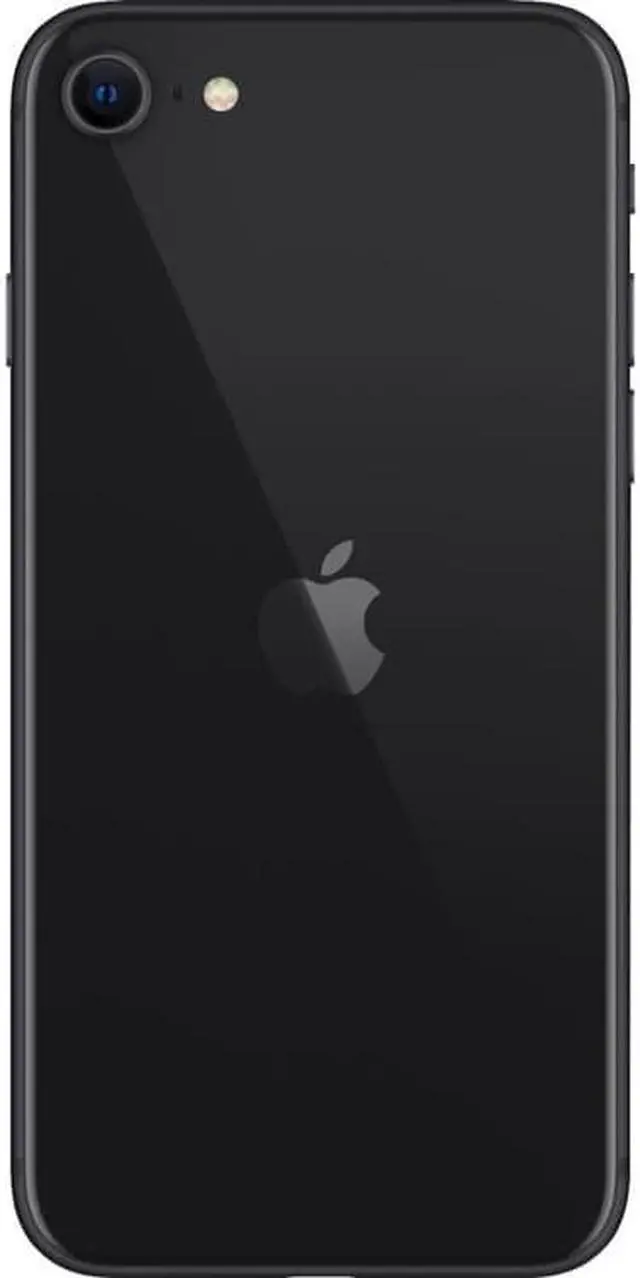 Alt view image 3 of 4 - Apple iPhone SE (2nd Gen) A2275 (AT&T Only) 64GB Black