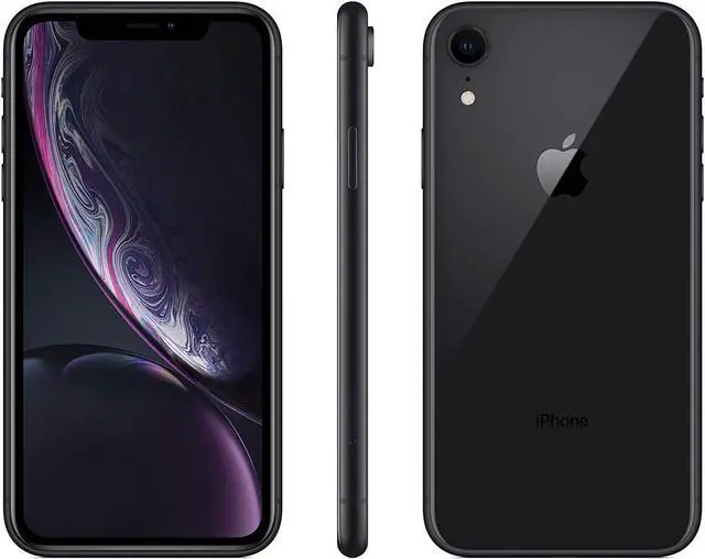 Main image of Apple iPhone XR A1984 (Fully Unlocked) 128GB Black (Grade B)