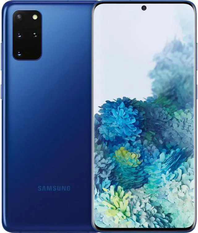 Main image of Samsung Galaxy S20+ 5G G986U (Fully Unlocked) 128GB Aura Blue (Grade B)