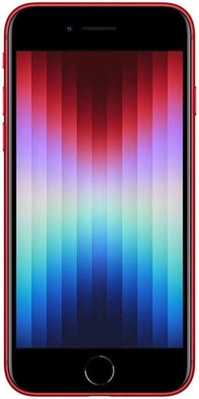 Alt view image 2 of 3 - Apple iPhone SE (3rd Gen) A2595 (T-Mobile Only) 64GB Red (Grade A+)