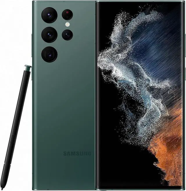 Main image of Samsung Galaxy S22 Ultra 5G S908U (T-Mobile Only) 128GB Green (Very Good)