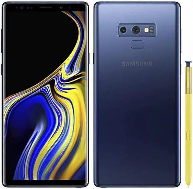 Alt view image 4 of 4 - Samsung Galaxy Note 9 N960U (AT&T Only) 512GB Ocean Blue (Fair)