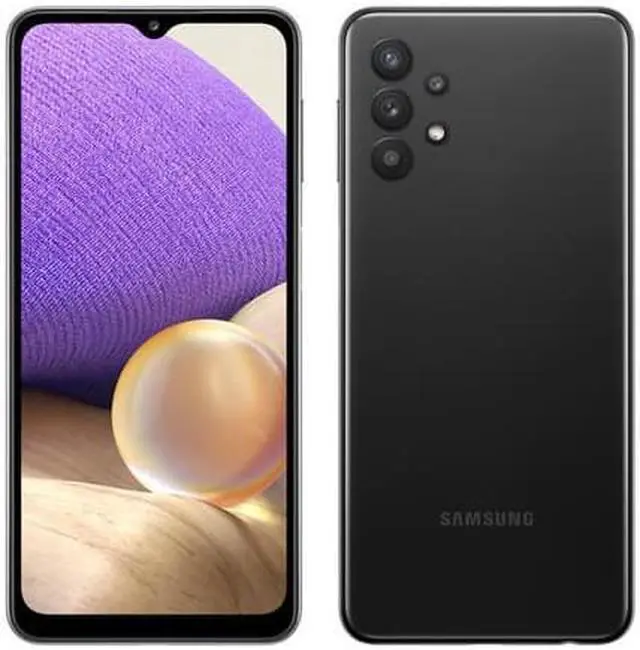 Alt view image 5 of 5 - Refurbished Samsung Galaxy A32 5G A326U (Boost Mobile Only) 64GB Black (Grade A)