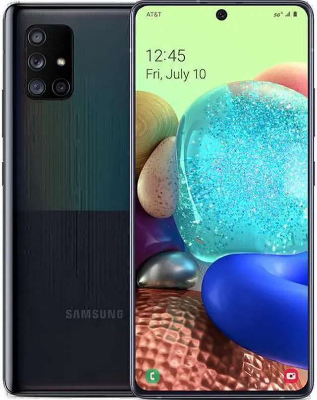 Alt view image 2 of 4 - Samsung Galaxy A71 5G A716U (T-Mobile Only) 128GB Black (Excellent)