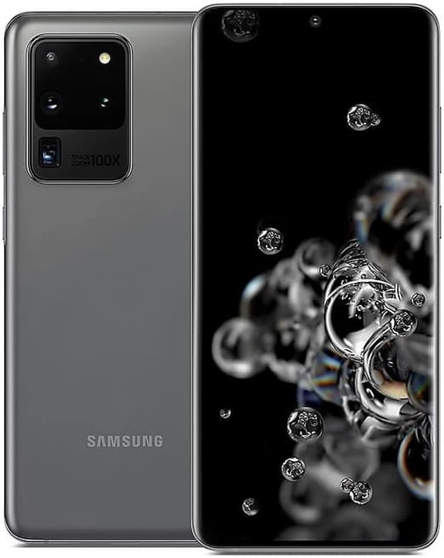 Main image of Samsung Galaxy S20 Ultra 5G G988U (Verizon Only) 128GB Cosmic Gray (Excellent)