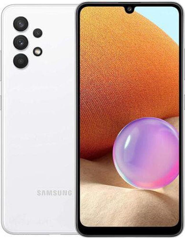 Refurbished: Samsung Galaxy A32 5G A326U (GSM Unlocked) 64GB White  (Excellent) 