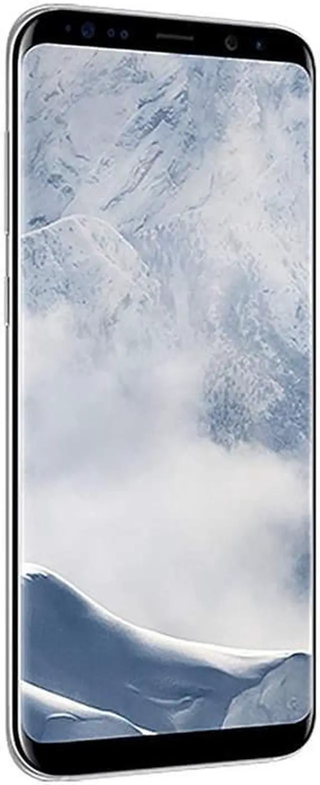 Alt view image 3 of 3 - Samsung Galaxy S8+ G955U (Fully Unlocked) 64GB Arctic Silver (Excellent)