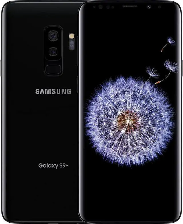Main image of Refurbished Samsung Galaxy S9+ G965U (Fully Unlocked) 64GB Midnight Black (Grade A+)