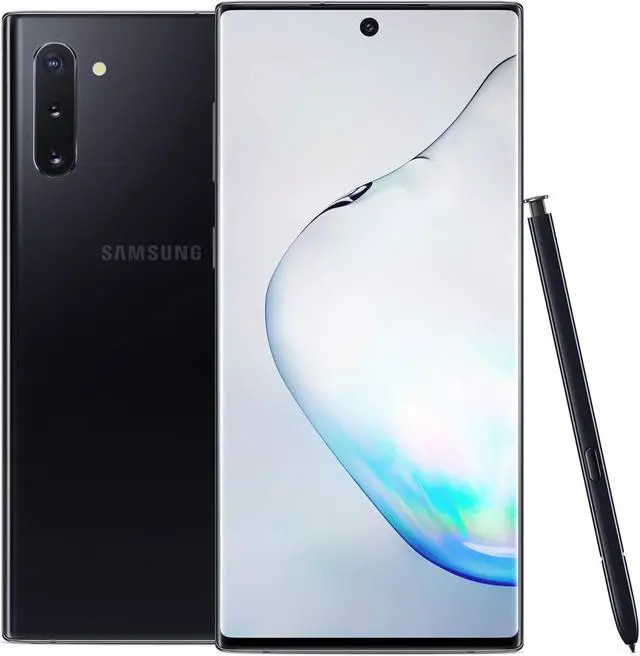 Main image of Refurbished Samsung Galaxy Note 10 N970U (Fully Unlocked) 256GB Aura Black (Grade A)